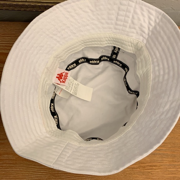 🆕 KAPPA Unisex 222 Banda Active Bzahlab White Cotton Bucket Hat Size 59 - Picture 7 of 12